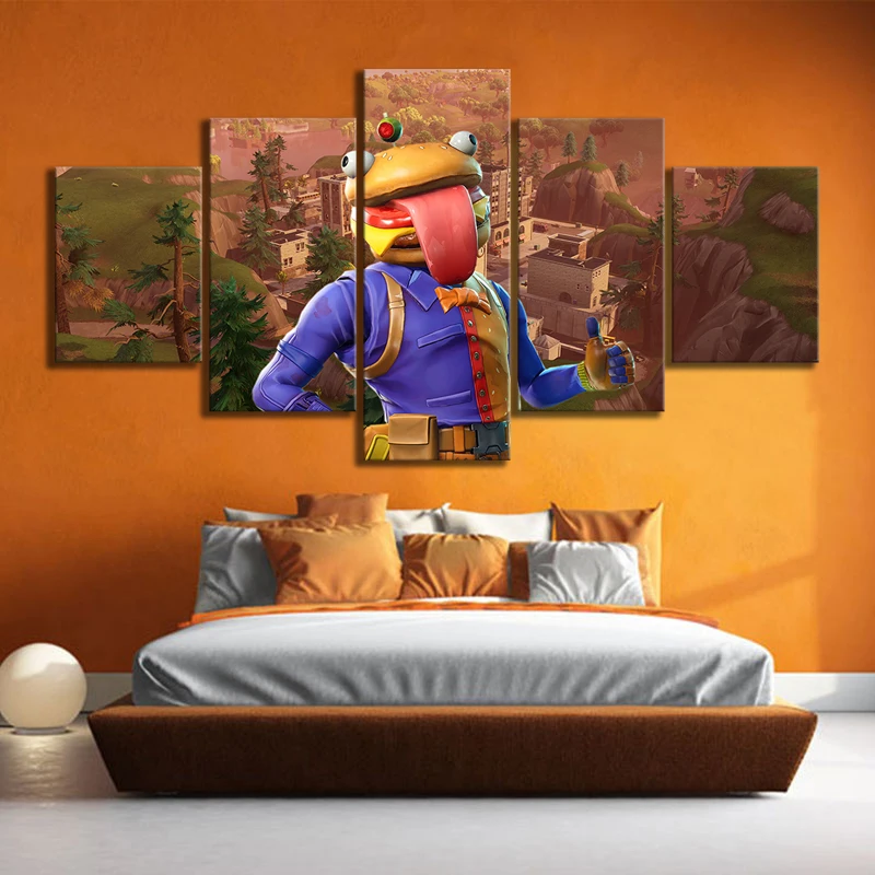 5 Piece Fortnight Battle Royale Map Video Game Poster Fort Pictures Landscape Wall Art for Living Room Decor Canvas Wholesale
5 Piece Fortnight Battle Royale Map Video Game Poster Fort Pictures Landscape Wall Art for Living Room Decor Canvas Wholesale