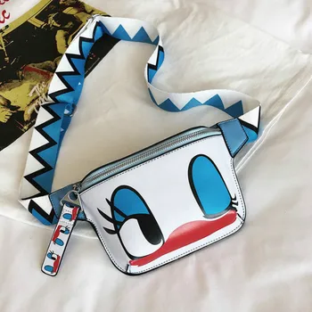 2019 Women's Waist Bags Fanny Chest Pack Cartoon Print Personality Shoulder Belt PU Leather Crossbody Bag For Female New Fashion
2019 Women's Waist Bags Fanny Chest Pack Cartoon Print Personality Shoulder Belt PU Leather Crossbody Bag For Female New Fashion