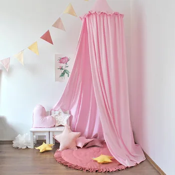 Cotton Baby Canopy Mosquito Net Lace Decoration Baby Bedding Dome Bed Canopy Unique Internal Loop 1 Opening Easy Installation
Cotton Baby Canopy Mosquito Net Lace Decoration Baby Bedding Dome Bed Canopy Unique Internal Loop 1 Opening Easy Installation