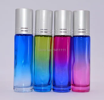 Wholesale Price 1000pcs/lot Colorful 10ml 1/3oz THICK Roll On Glass Perfume Bottle Fragrances Essential Oil bottle Roller Ball
Wholesale Price 1000pcs/lot Colorful 10ml 1/3oz THICK Roll On Glass Perfume Bottle Fragrances Essential Oil bottle Roller Ball