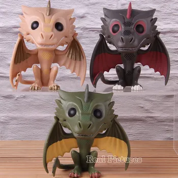 Movie Rhaegal Viserion Drogon PVC Collectible Figure Action Model Toy Decoration Doll With Retail Box 3pcs/set
Movie Rhaegal Viserion Drogon PVC Collectible Figure Action Model Toy Decoration Doll With Retail Box 3pcs/set