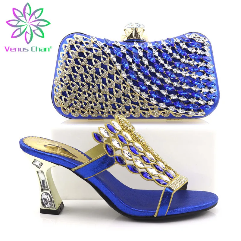 Royal Blue African Women Matching Italian Slippers and Clutch Set for Wedding Italian Shoes with Matching Bags Italy Shoes
Royal Blue African Women Matching Italian Slippers and Clutch Set for Wedding Italian Shoes with Matching Bags Italy Shoes