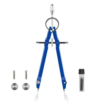 Professional Compass, Compass Geometry Set with Lock, Math and Precision Compass, Metal and Durable for Solid and Plane Precis
Professional Compass, Compass Geometry Set with Lock, Math and Precision Compass, Metal and Durable for Solid and Plane Precis