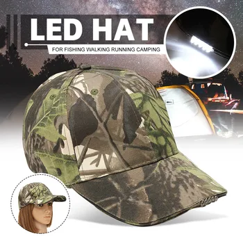 LED Headlamp Baseball Cap Light 5LED Torch Camouflage Hat With LED Head Light Flashlight For Bicycle Night Fishing Running
LED Headlamp Baseball Cap Light 5LED Torch Camouflage Hat With LED Head Light Flashlight For Bicycle Night Fishing Running