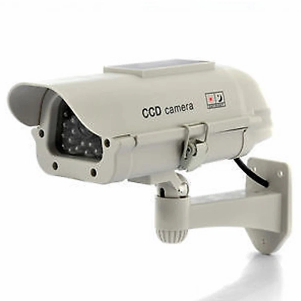 2 pcs Outdoor Dummy Camera New Housing Dummy Security Camera Solar Power White LED Wireless IR Surveillance Dummy Security Cam
2 pcs Outdoor Dummy Camera New Housing Dummy Security Camera Solar Power White LED Wireless IR Surveillance Dummy Security Cam