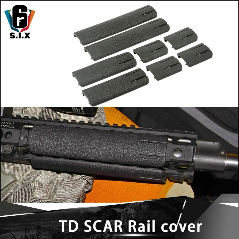 Tactical picatinny rail cover Weaver Rail Covers TD SCAR Panel Deluxe Version Accessories
Tactical picatinny rail cover Weaver Rail Covers TD SCAR Panel Deluxe Version Accessories