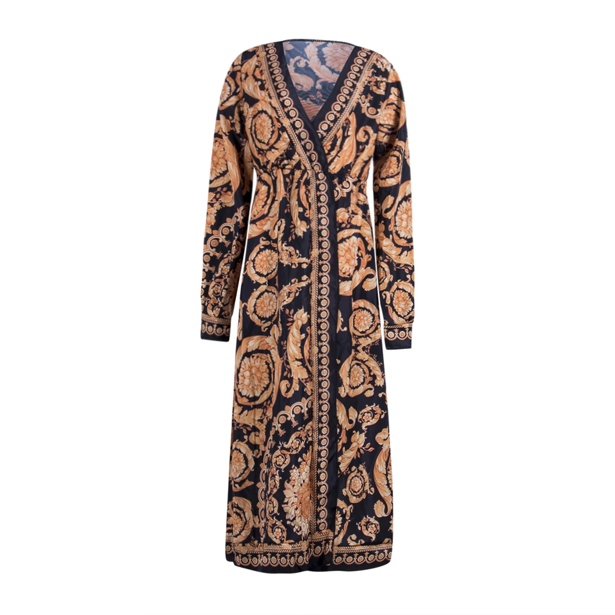 2019 Newest Style Fashion Elegant Women Sexy Deep V Neck Floral Print Dress Party Formal Long Dress Size S-XL
2019 Newest Style Fashion Elegant Women Sexy Deep V Neck Floral Print Dress Party Formal Long Dress Size S-XL