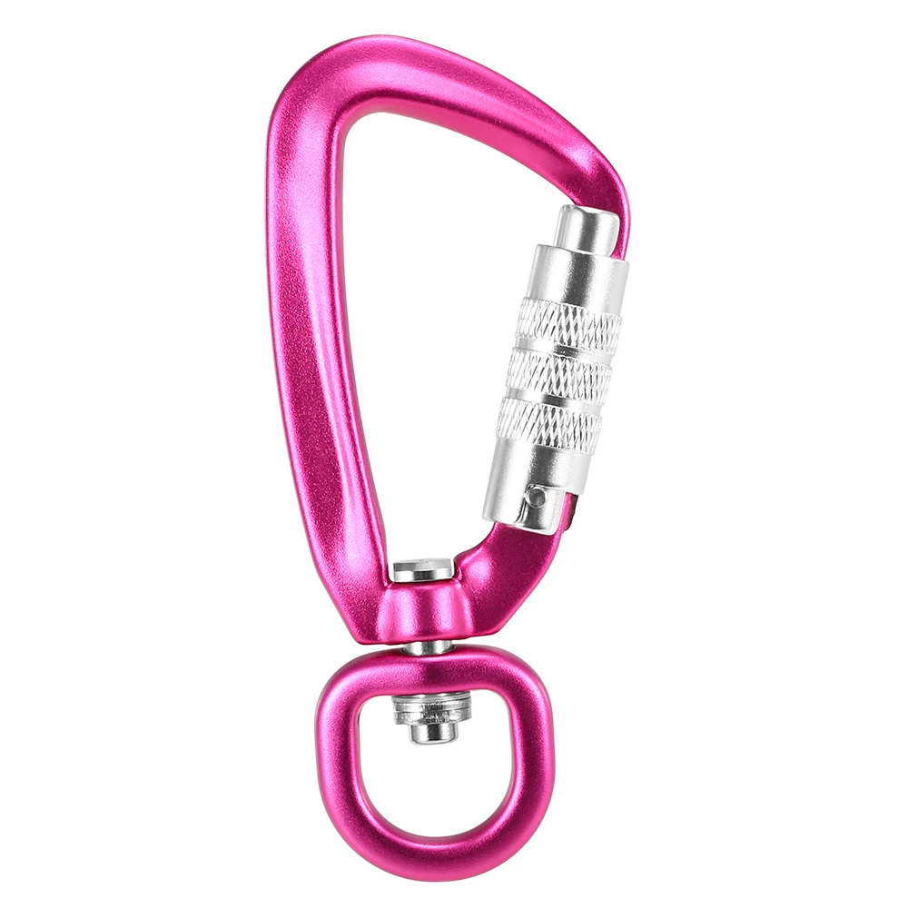 Lixada D-Ring 360° Rotatable Spinner Keychain Rope Swivel Carabiner Clip Survial Rescue Mountaineering Carabiners Hook
Lixada D-Ring 360° Rotatable Spinner Keychain Rope Swivel Carabiner Clip Survial Rescue Mountaineering Carabiners Hook