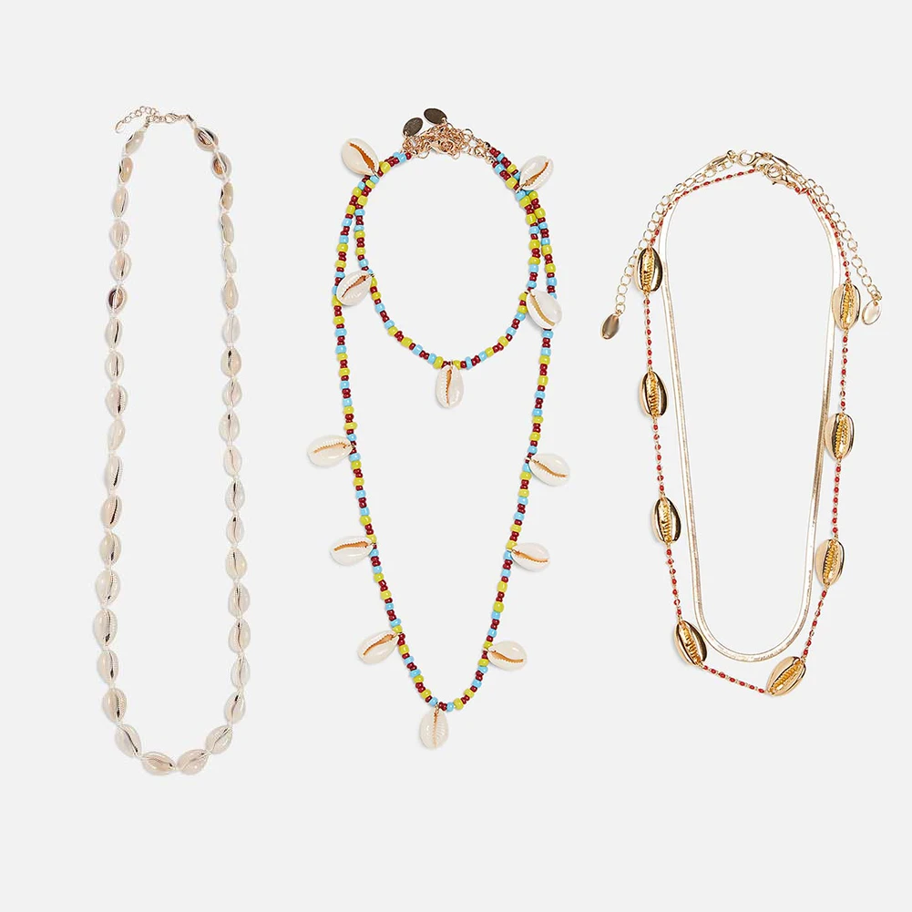 JUST FEEL 2019 New Layers Shell Beads Chain Choker Necklace For Women Bohemian Maxi Jewelry Accessories Metal Statement Necklace
JUST FEEL 2019 New Layers Shell Beads Chain Choker Necklace For Women Bohemian Maxi Jewelry Accessories Metal Statement Necklace
