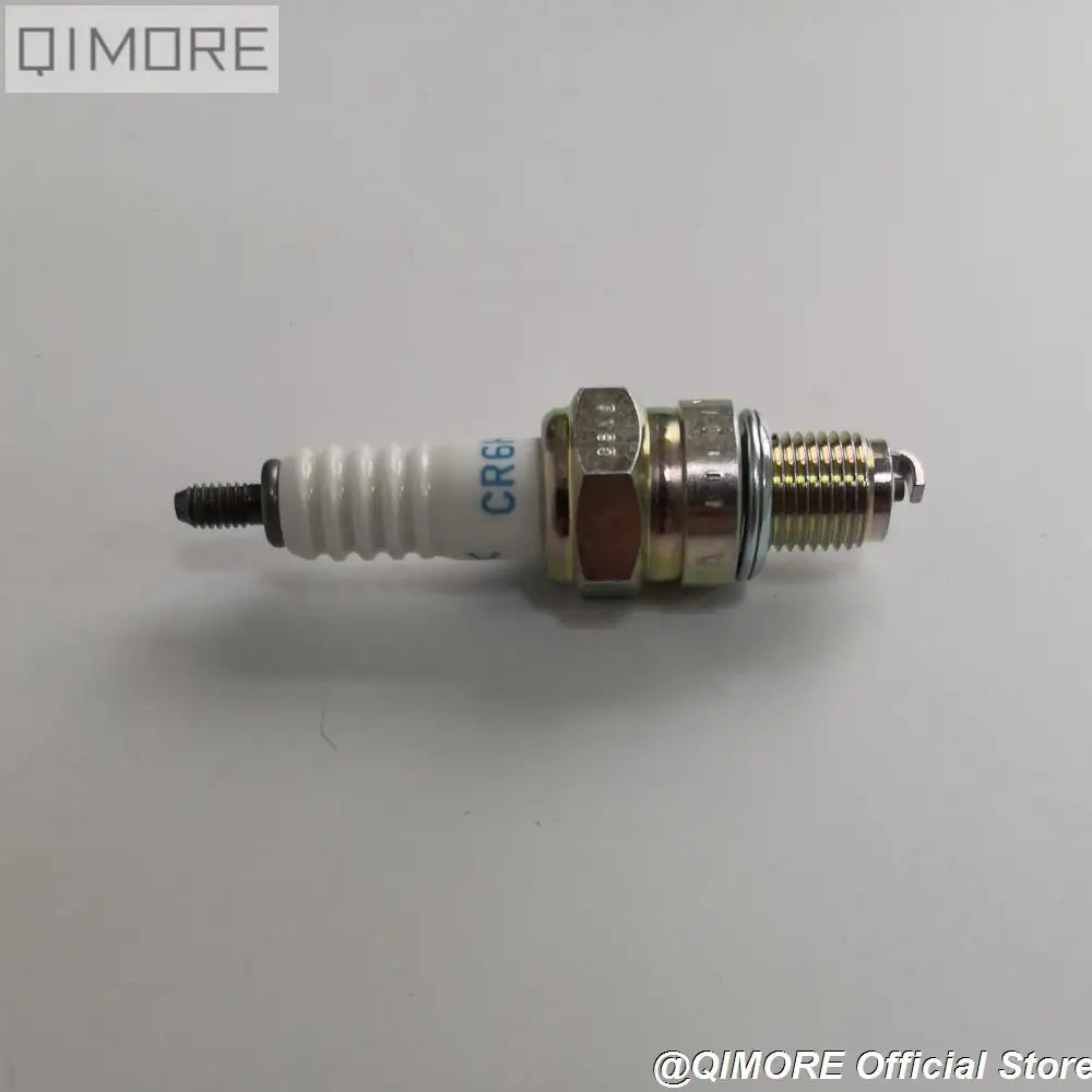 Resistor type Spark Plug CR6HSA for Motorcycle XV250 Virago Keeway Supershadow Vento V-thunder DD250 YBR125 CBT125 150 cc
Resistor type Spark Plug CR6HSA for Motorcycle XV250 Virago Keeway Supershadow Vento V-thunder DD250 YBR125 CBT125 150 cc