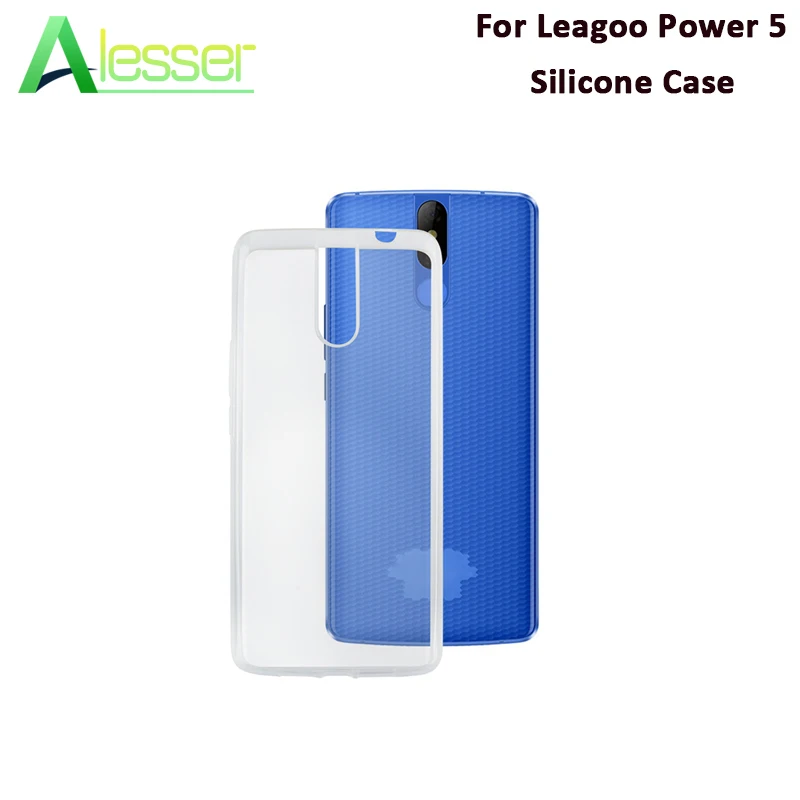Alesser для Leagoo power 5 силиконовый чехол Мягкий ТПУ задняя крышка прозрачный защитный