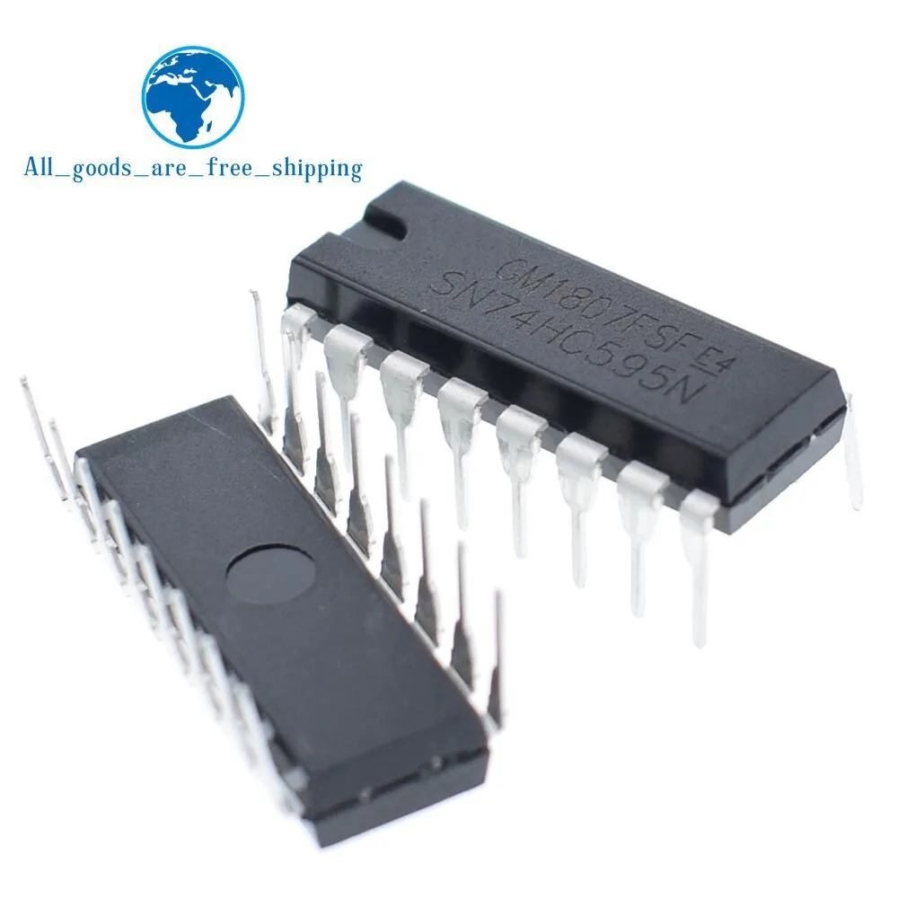 TZT 10pcs SN74HC595N SN74HC595 74HC595N 74HC595 DIP-16 Counter Shift Registers Tri-State 8-Bit new original
TZT 10pcs SN74HC595N SN74HC595 74HC595N 74HC595 DIP-16 Counter Shift Registers Tri-State 8-Bit new original