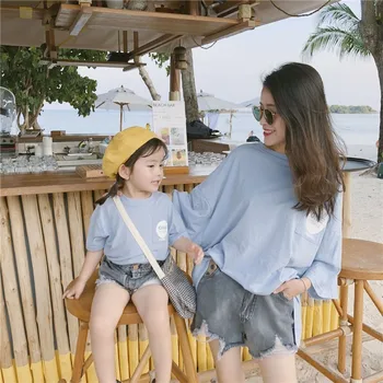Matching Family Outfits Summer 2019 Casual Denim Shorts Mommy And Daughter Matching Pants Mommy And Me Jeans Family Look New
Matching Family Outfits Summer 2019 Casual Denim Shorts Mommy And Daughter Matching Pants Mommy And Me Jeans Family Look New