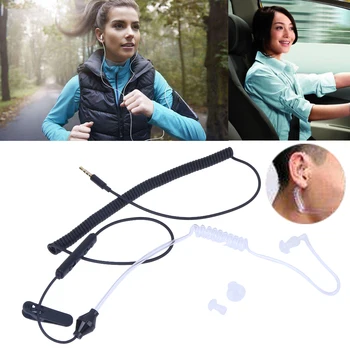 FBI Style Cool In-ear Headset Radiation protection Earphone monitor Earpiece Talkabout Mini Walkie Air duct earbuds
FBI Style Cool In-ear Headset Radiation protection Earphone monitor Earpiece Talkabout Mini Walkie Air duct earbuds
