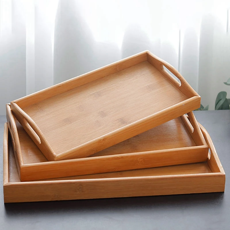 Rectangular Bamboo Tea Tray High-Grade Hotel Home Furnishing Daily Fruit Tableware Bamboo Plate 1 Set Of 3
Rectangular Bamboo Tea Tray High-Grade Hotel Home Furnishing Daily Fruit Tableware Bamboo Plate 1 Set Of 3