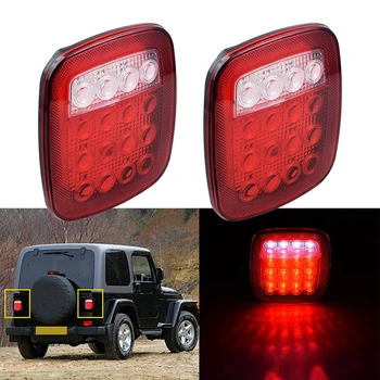 2pcs 1.5*5cm DC 12 V 1.8W 6000K 220LM Red White 16 LED Side Light Reverse Brake Tail Light for Jeep Truck Trailer
2pcs 1.5*5cm DC 12 V 1.8W 6000K 220LM Red White 16 LED Side Light Reverse Brake Tail Light for Jeep Truck Trailer
