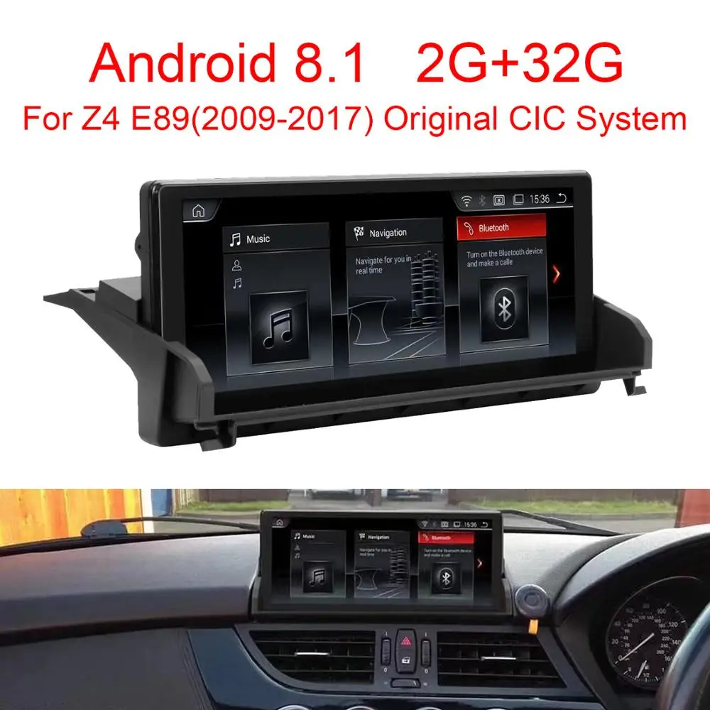 Android 9.0 Car GPS Player for BMW Z4 E89(2009-2017) Original CIC System with WiFi MP5 Player APP
Android 9.0 Car GPS Player for BMW Z4 E89(2009-2017) Original CIC System with WiFi MP5 Player APP