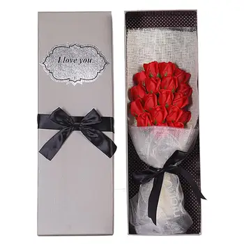 2019 New Romantic Valentine's Day Gift Soap Flowers Gift Box Lifelike Bouquet Realistic Fake Bouquet Preserved Roses For Women
2019 New Romantic Valentine's Day Gift Soap Flowers Gift Box Lifelike Bouquet Realistic Fake Bouquet Preserved Roses For Women