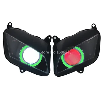 Green Angel Red Demon Eye Front Headlight Assembly HID Fits for Honda CBR600RR 2007-2012 2008 2009 2010 2011
Green Angel Red Demon Eye Front Headlight Assembly HID Fits for Honda CBR600RR 2007-2012 2008 2009 2010 2011
