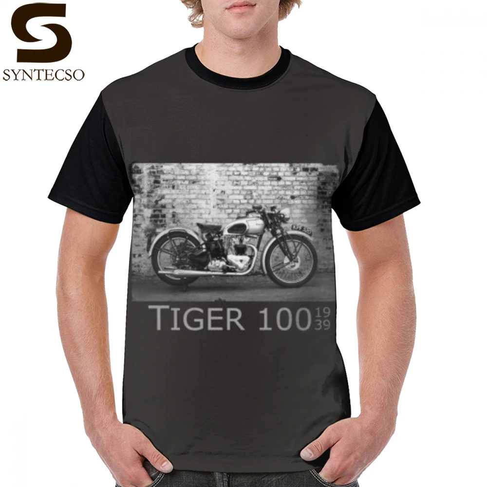 Triumph Tiger T Shirt The 1939 Tiger 100 T-Shirt Printed Short Sleeves Graphic Tee Shirt 100 Cotton XXX Man Casual Fun Tshirt
Triumph Tiger T Shirt The 1939 Tiger 100 T-Shirt Printed Short Sleeves Graphic Tee Shirt 100 Cotton XXX Man Casual Fun Tshirt