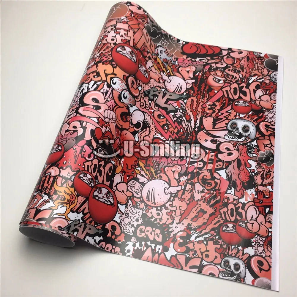 JDM Cartoon Sticker Bomb Vinyl Wrap Foil Print Racing Car Motorcycle Bike Scooter
JDM Cartoon Sticker Bomb Vinyl Wrap Foil Print Racing Car Motorcycle Bike Scooter