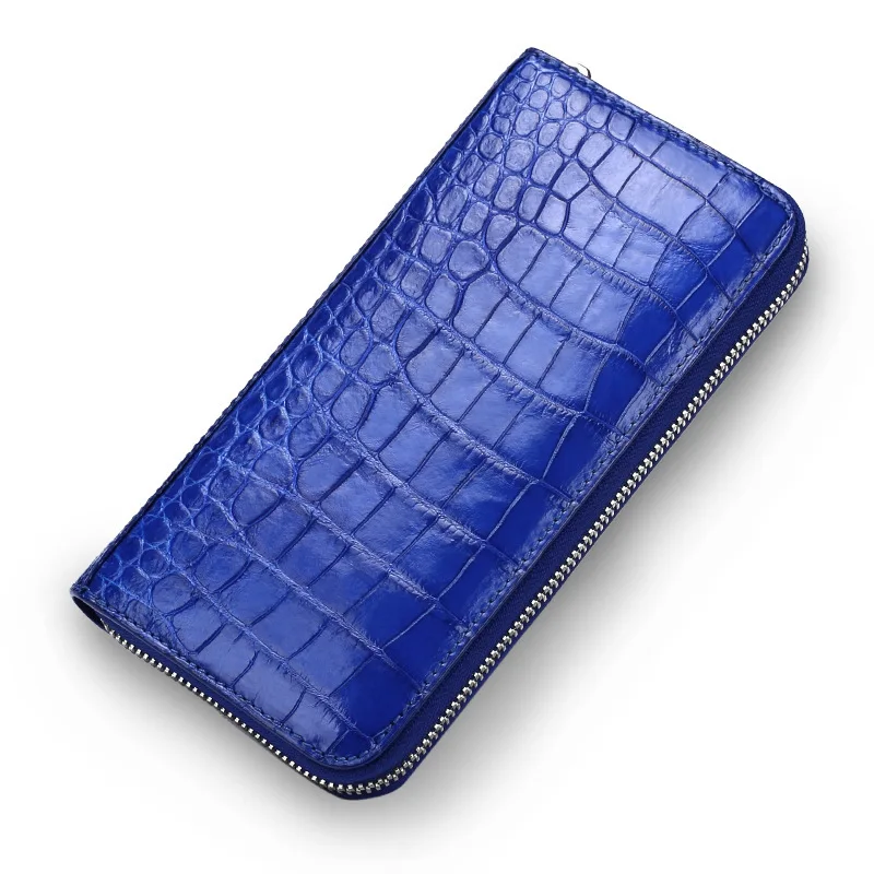 TOPEST Thailand Genuine Leather Crocodile Long Fund Zipper Ma'am Position Hand Take Package Wallet
TOPEST Thailand Genuine Leather Crocodile Long Fund Zipper Ma'am Position Hand Take Package Wallet