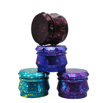 Portable Drum Aluminum Metal Smoking Herb Grinders 48MM 4 Layer CNC Diamond Teeth Aluminum Dry Herb Grinder Tobacco Weed Miller
Portable Drum Aluminum Metal Smoking Herb Grinders 48MM 4 Layer CNC Diamond Teeth Aluminum Dry Herb Grinder Tobacco Weed Miller
