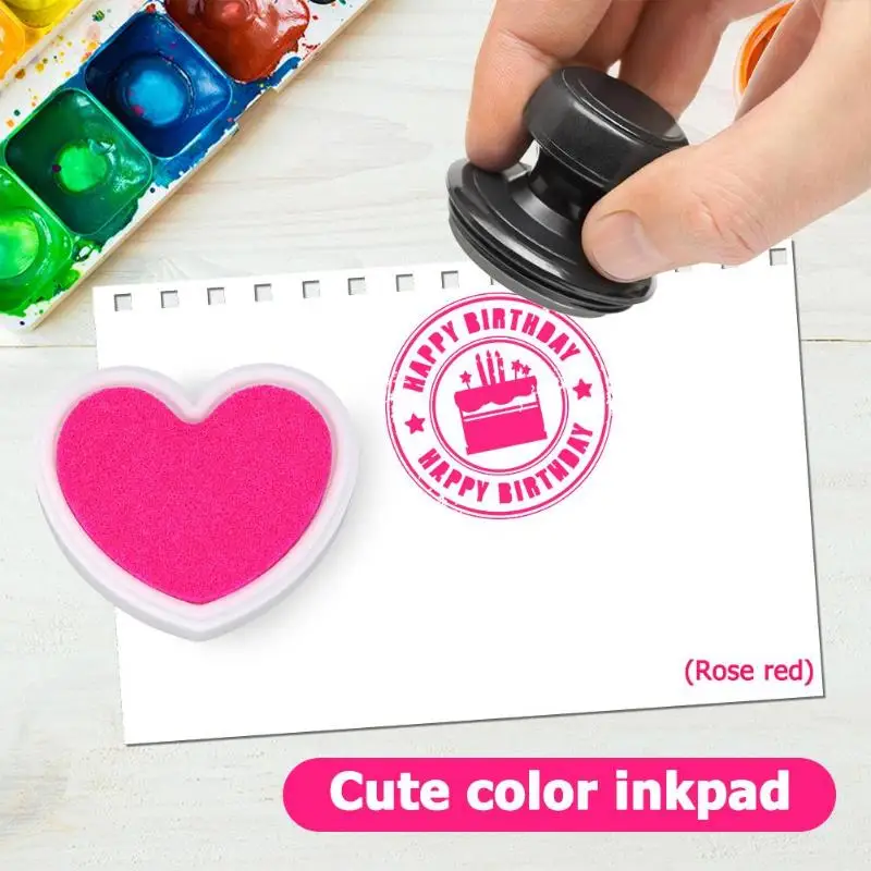 Rubber Stamps Ink Pad Heart Shape for fabric Fingerprint Tree DIY Craft Christmas Party Decorations Wedding Favors Decorations
Rubber Stamps Ink Pad Heart Shape for fabric Fingerprint Tree DIY Craft Christmas Party Decorations Wedding Favors Decorations