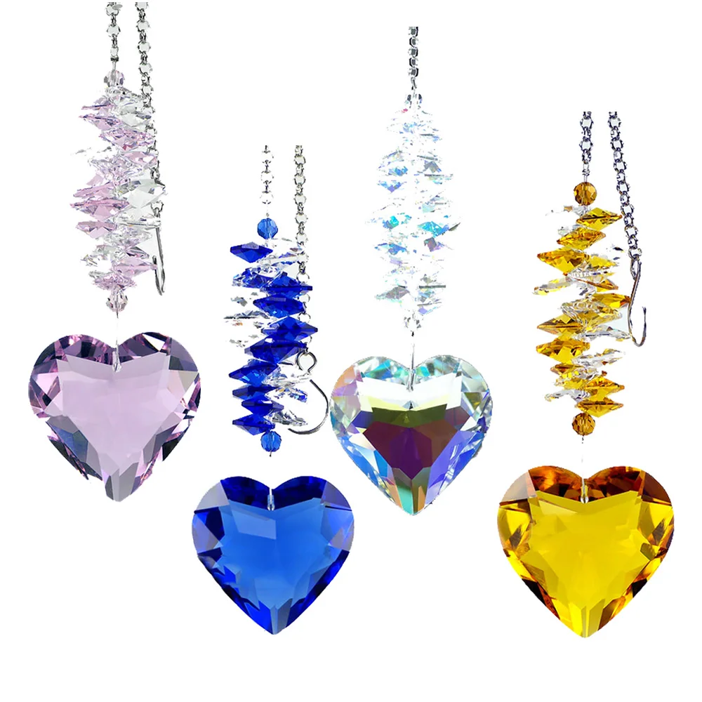 1*Hanging Chain Pendant Artificial Crystal Octagonal Beads 45mm Love Heart Hanging Chain Pendants Chic Gift Home Decoration
1*Hanging Chain Pendant Artificial Crystal Octagonal Beads 45mm Love Heart Hanging Chain Pendants Chic Gift Home Decoration