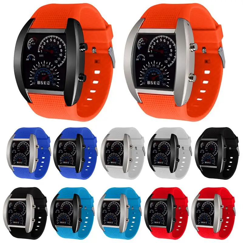 LED Square Electronic Watch Men's Alloy Unique Digital Leisure Sports Simple Fashionable Pin Buckle PU Strap Digital Watch New
LED Square Electronic Watch Men's Alloy Unique Digital Leisure Sports Simple Fashionable Pin Buckle PU Strap Digital Watch New