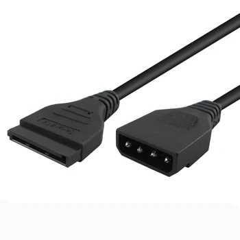 Big 4Pin to SATA 15Pin Power Supply Cable Male to Female Adapter Wire for PC Hard Drive 11cm Black
Big 4Pin to SATA 15Pin Power Supply Cable Male to Female Adapter Wire for PC Hard Drive 11cm Black