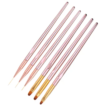 High Quality Wave Pole Point Drill Pen Light Therapy Pen / Row Pen Dual Use 6pcs Decoration Nail Manicure Tools
High Quality Wave Pole Point Drill Pen Light Therapy Pen / Row Pen Dual Use 6pcs Decoration Nail Manicure Tools