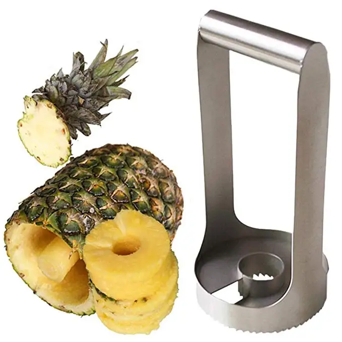 1Pc Stainless Steel Pineapple Slicer Pineapple Peeler Core Puller Peeler Take Meat Slice Fruit Vegetable Knife Kitchen Tool
1Pc Stainless Steel Pineapple Slicer Pineapple Peeler Core Puller Peeler Take Meat Slice Fruit Vegetable Knife Kitchen Tool