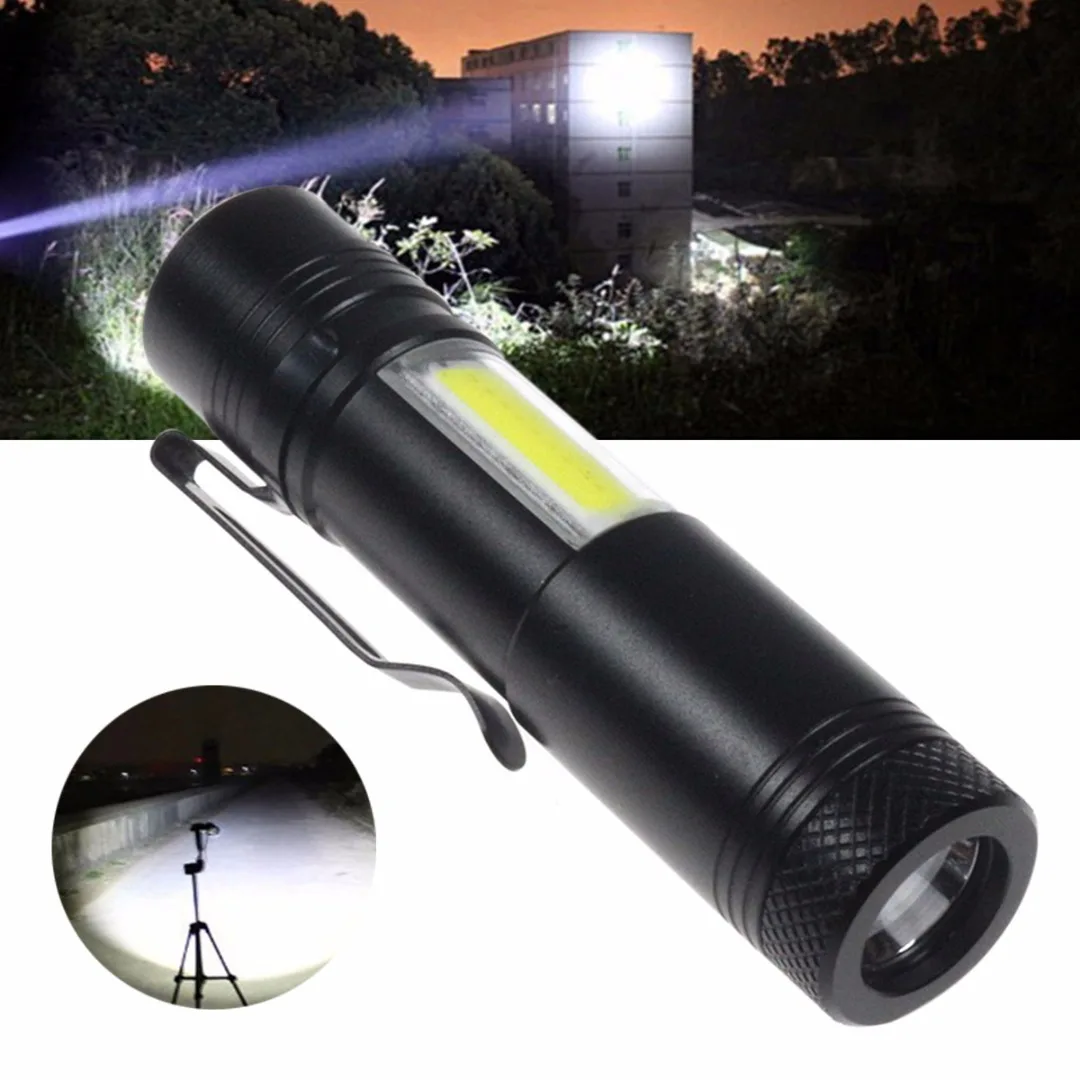 High Quality Mini Portable 4000LM LED Zoomable Torch Flashlight 14500/AA Battery Pocket Lamp
High Quality Mini Portable 4000LM LED Zoomable Torch Flashlight 14500/AA Battery Pocket Lamp