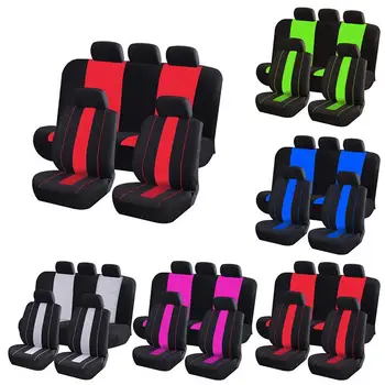 9pcs Set Rear Front Car Seat Cover Breathable Four Seasons Universal For Normal Auto Seat Covers Protector
9pcs Set Rear Front Car Seat Cover Breathable Four Seasons Universal For Normal Auto Seat Covers Protector