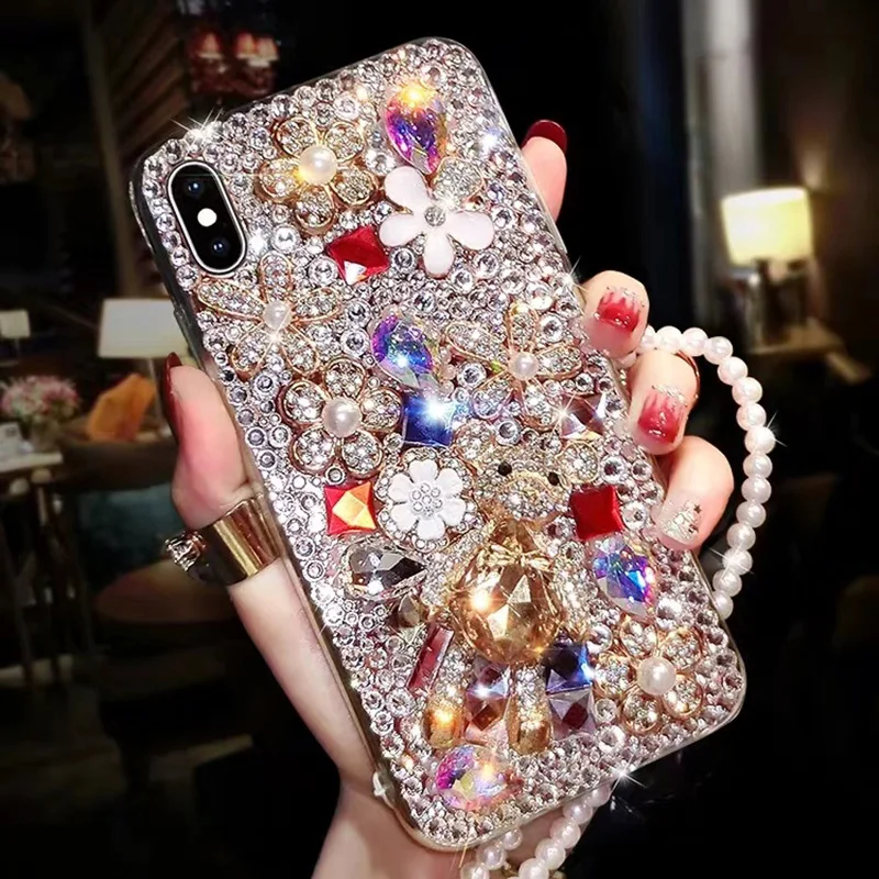 3D Bear Gem Stone Full Diamond Bling Cases for Samsung A30 A50 M10 M20 A8 2018 Crystal Coque Funda Capa Cover
3D Bear Gem Stone Full Diamond Bling Cases for Samsung A30 A50 M10 M20 A8 2018 Crystal Coque Funda Capa Cover