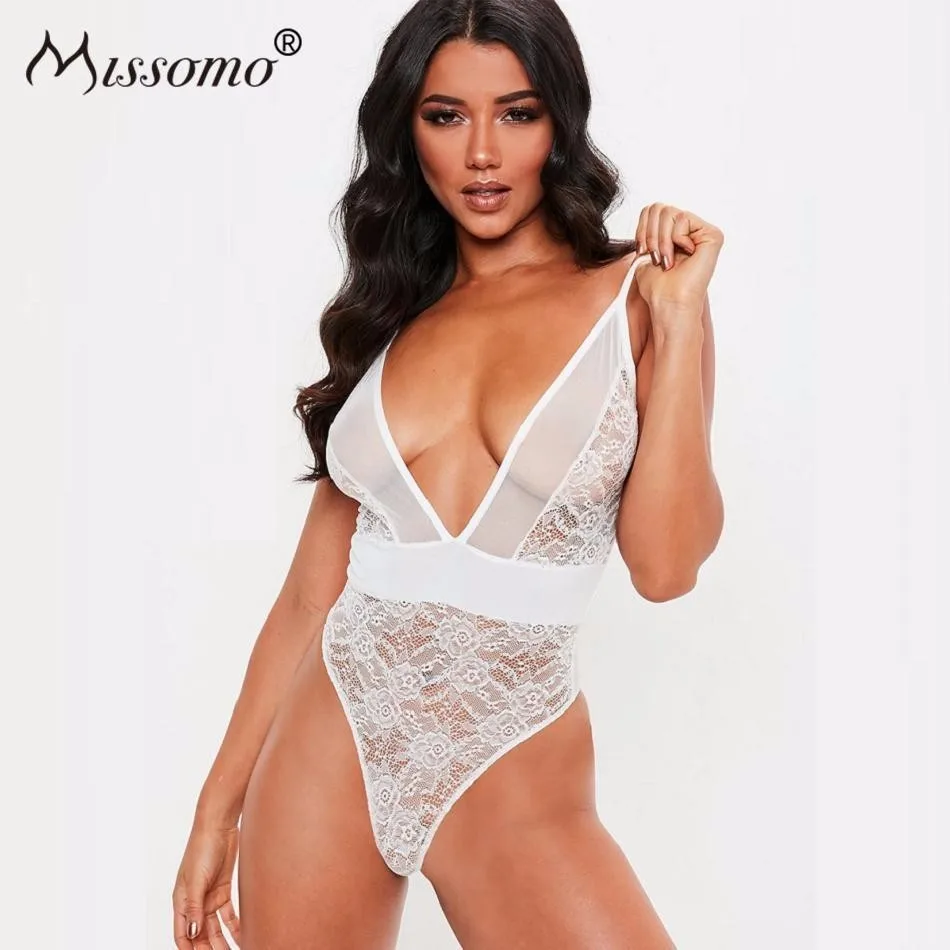 Missomo Women Bodycon Transparent Sexy Top Shorts Lace Overall Bodysuit Body Plus Size Playsuit Off Shoulder Costumes Jumpsuit
Missomo Women Bodycon Transparent Sexy Top Shorts Lace Overall Bodysuit Body Plus Size Playsuit Off Shoulder Costumes Jumpsuit
