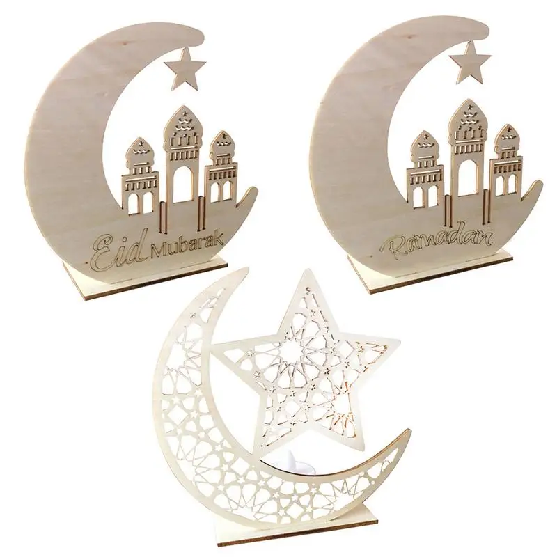 Wooden Ornaments Muslim Islamic Palace Eid DIY LED Decorative Suppliers Crafts For Home Festivals Desktop Decoration
Wooden Ornaments Muslim Islamic Palace Eid DIY LED Decorative Suppliers Crafts For Home Festivals Desktop Decoration