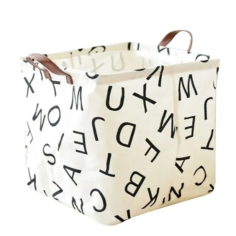 1 Pc Waterproof Basket Cotton Linen Sundries Storage Folding Toys Sorting Box Laundry Basket Home Bathroom Supplies(Alphabet) 
1 Pc Waterproof Basket Cotton Linen Sundries Storage Folding Toys Sorting Box Laundry Basket Home Bathroom Supplies(Alphabet)