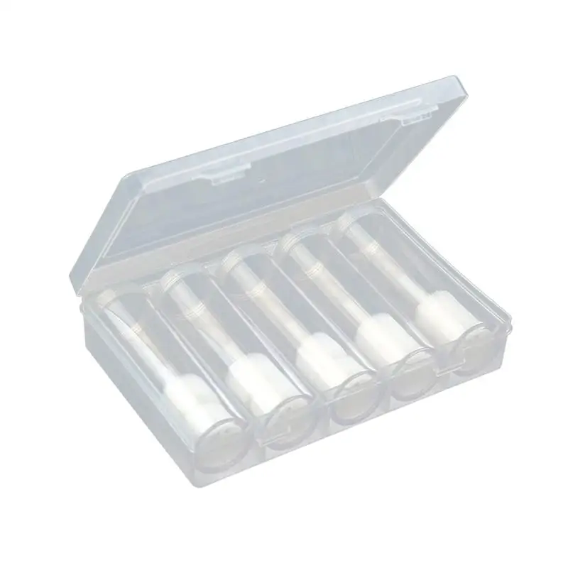 6pcs Plastic Round Clear Cases Coin Storage Protective Tube Holder with Storage Box (5 Tube and 1 Storage Box)
6pcs Plastic Round Clear Cases Coin Storage Protective Tube Holder with Storage Box (5 Tube and 1 Storage Box)