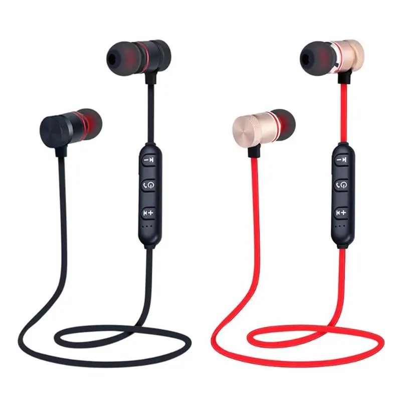 XT-6 Wireless Bluetooth Earphone Magnetic Stereo In-Ear Earbuds Neck Around Waterproof Headset for IOS Android Phone Promotion
XT-6 Wireless Bluetooth Earphone Magnetic Stereo In-Ear Earbuds Neck Around Waterproof Headset for IOS Android Phone Promotion