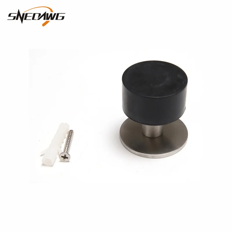 Rubber Door Stopper Stainless Steel Round Stopper for Door Protection Door 40x35mm Door Holder for Room House
Rubber Door Stopper Stainless Steel Round Stopper for Door Protection Door 40x35mm Door Holder for Room House