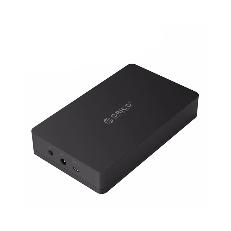 

Orico 3.5 Inch External Hard Disk Box Type-C Usb 3.1 To Sata 3.0 Hdd Case Tool Support Uasp Protocols Hard Drive Enclosure