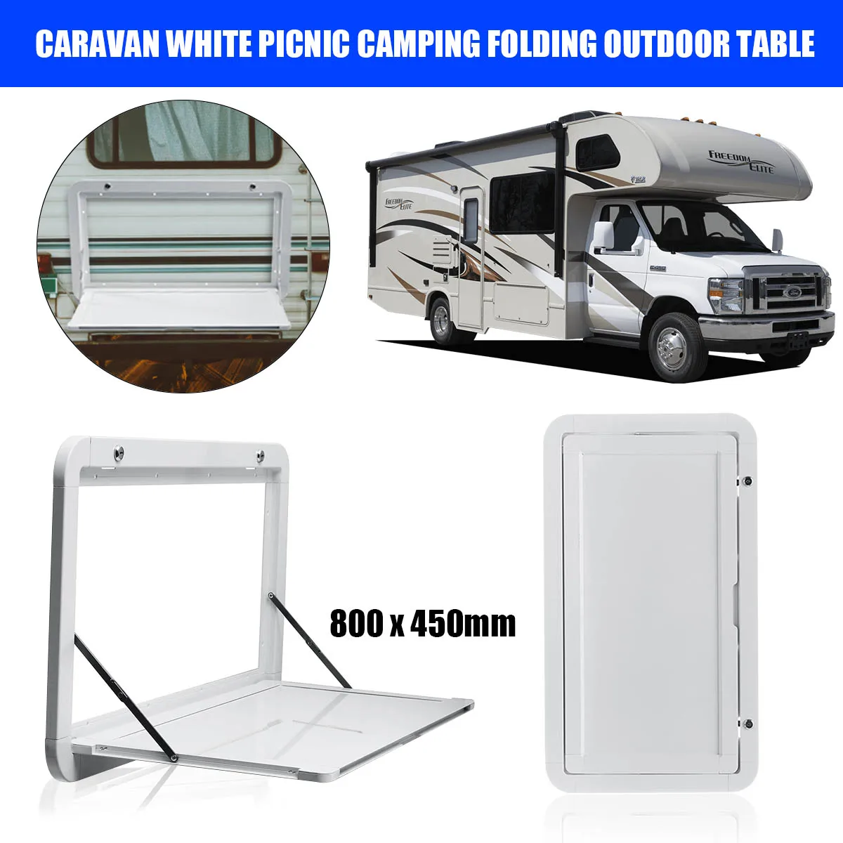 Autoleader 800 x 450mm Caravan White Picnic Camping Folding Outdoor Table Motorhome RV For Caravan Camp Motorhomes
Autoleader 800 x 450mm Caravan White Picnic Camping Folding Outdoor Table Motorhome RV For Caravan Camp Motorhomes