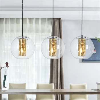 modern Simple Glass Pendant Lights Living Room Bedroom LED Golden kitchen Pendant Lamps glass ball de Dining Room Light Fixtures
modern Simple Glass Pendant Lights Living Room Bedroom LED Golden kitchen Pendant Lamps glass ball de Dining Room Light Fixtures