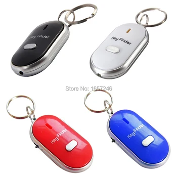 LED Key Finder Locator Find Lost Keys Chain Keychain Whistle Sound Control Parrty Favor gifts 200pcs/lot
LED Key Finder Locator Find Lost Keys Chain Keychain Whistle Sound Control Parrty Favor gifts 200pcs/lot