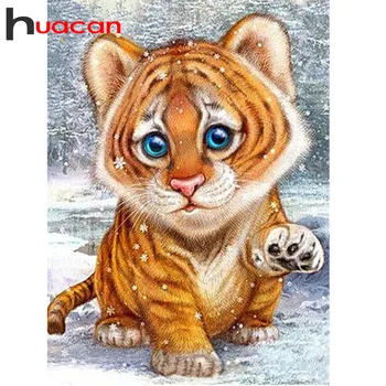 Huacan Diamond Mosaic Tiger DIY Diamond Embroidery Animal Cross Stitch Diamond Painting Full Square For Children Hobby Gift
Huacan Diamond Mosaic Tiger DIY Diamond Embroidery Animal Cross Stitch Diamond Painting Full Square For Children Hobby Gift