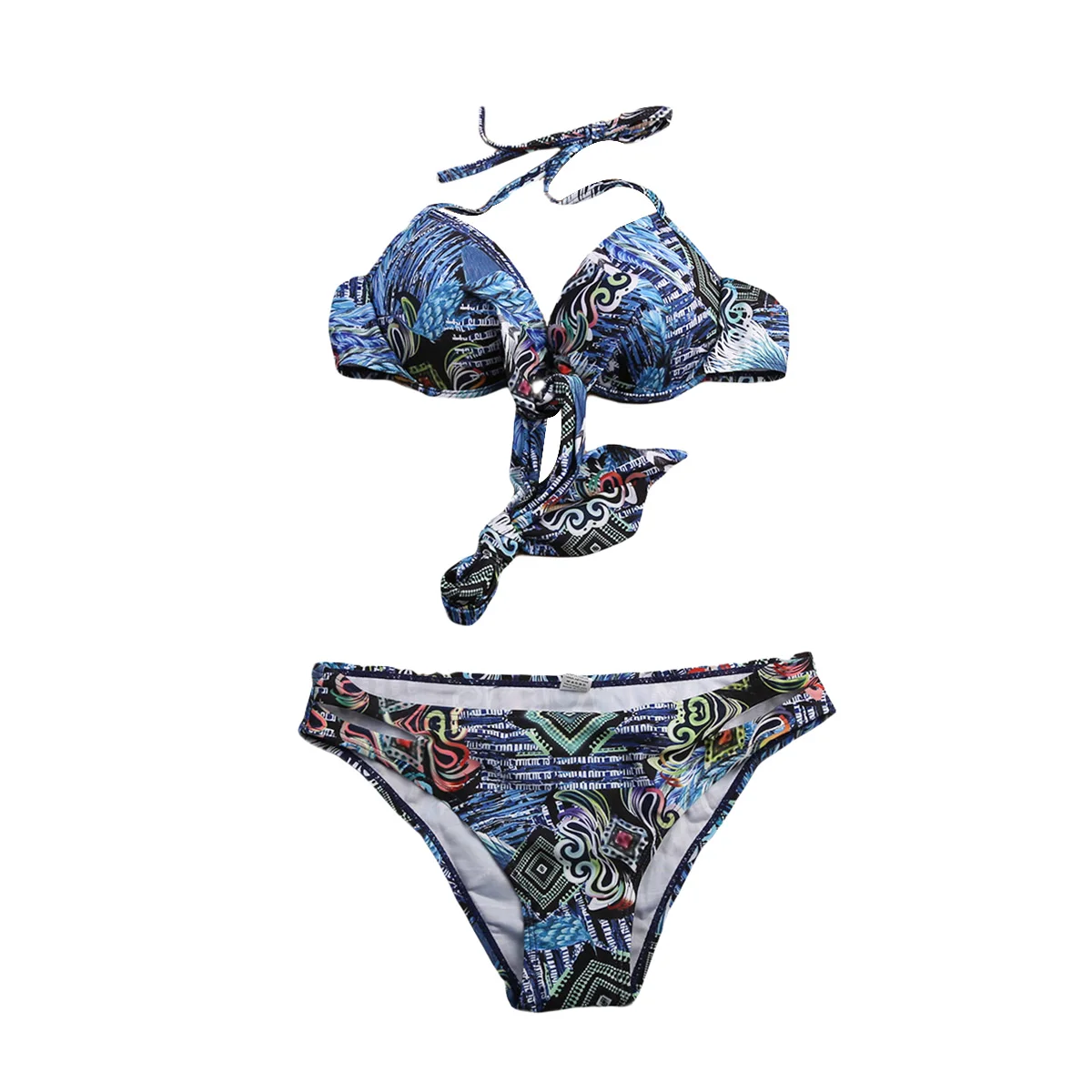 Sexy Women Swimwear Print Padded Bra Bandage Swimsuit Push-up Bikinis Set Beathing Suits Bather Women Beachwear Multi Wear
Sexy Women Swimwear Print Padded Bra Bandage Swimsuit Push-up Bikinis Set Beathing Suits Bather Women Beachwear Multi Wear