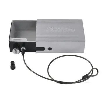 Car Safes Portable Safe Box Password Lock Safes Jewelry Cash Pistol Storage Box Aluminum alloy Security Strongbox Cable Fixed
Car Safes Portable Safe Box Password Lock Safes Jewelry Cash Pistol Storage Box Aluminum alloy Security Strongbox Cable Fixed