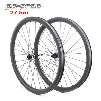 

GO-PROE DT Swiss 350 Series 27.5er MTB Wheelset 35mm*25mm Carbon Wheel For 650B XC AM DH Mountain Bike Center Lock Or 6 Bolt